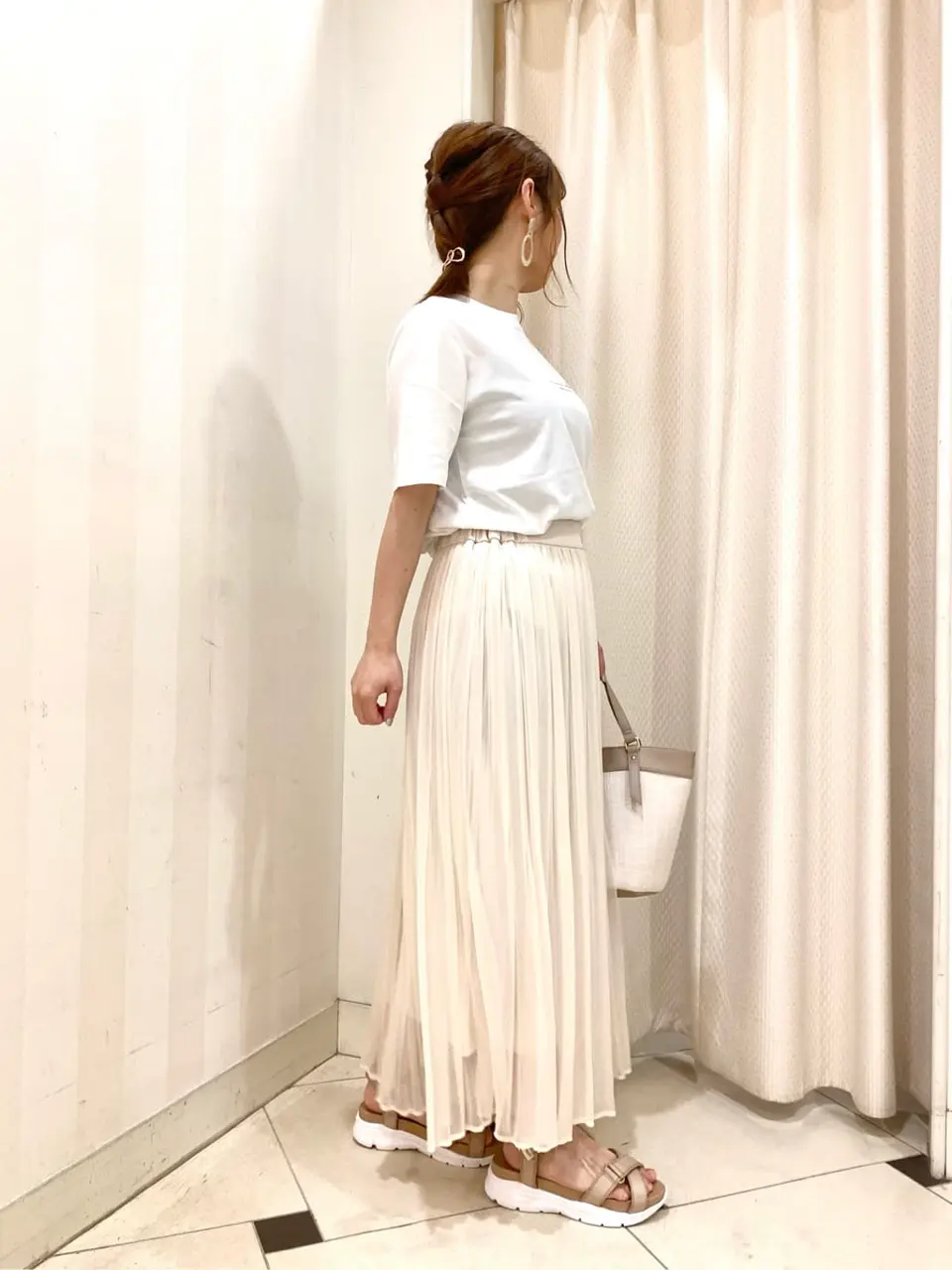 ANY SIS 横尾 コーディネート画像