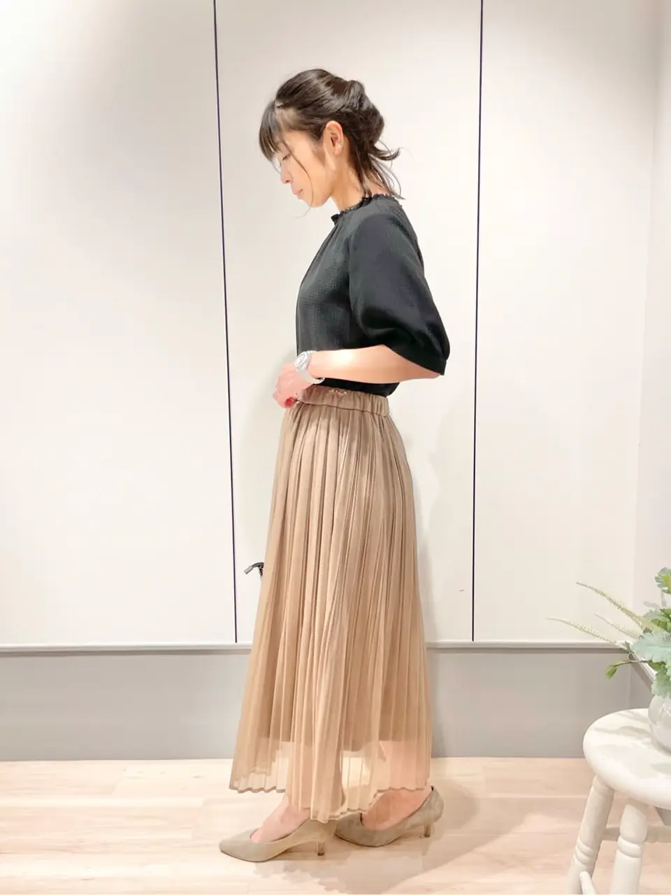 ANY SIS 山本 コーディネート画像