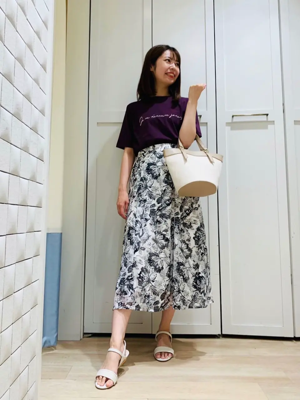 ANY SIS スタッフ コーディネート画像