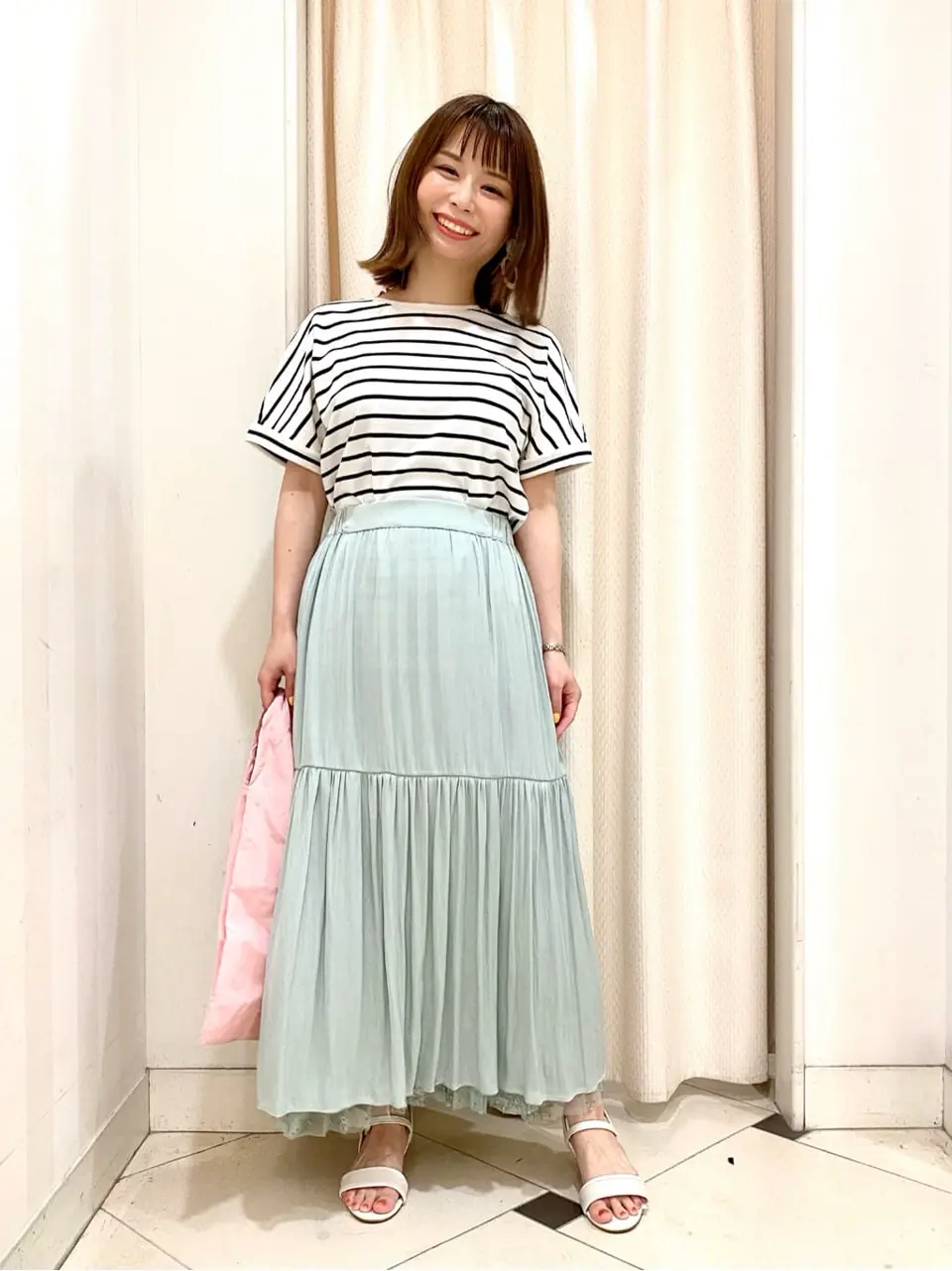 ANY SIS 横尾 コーディネート画像