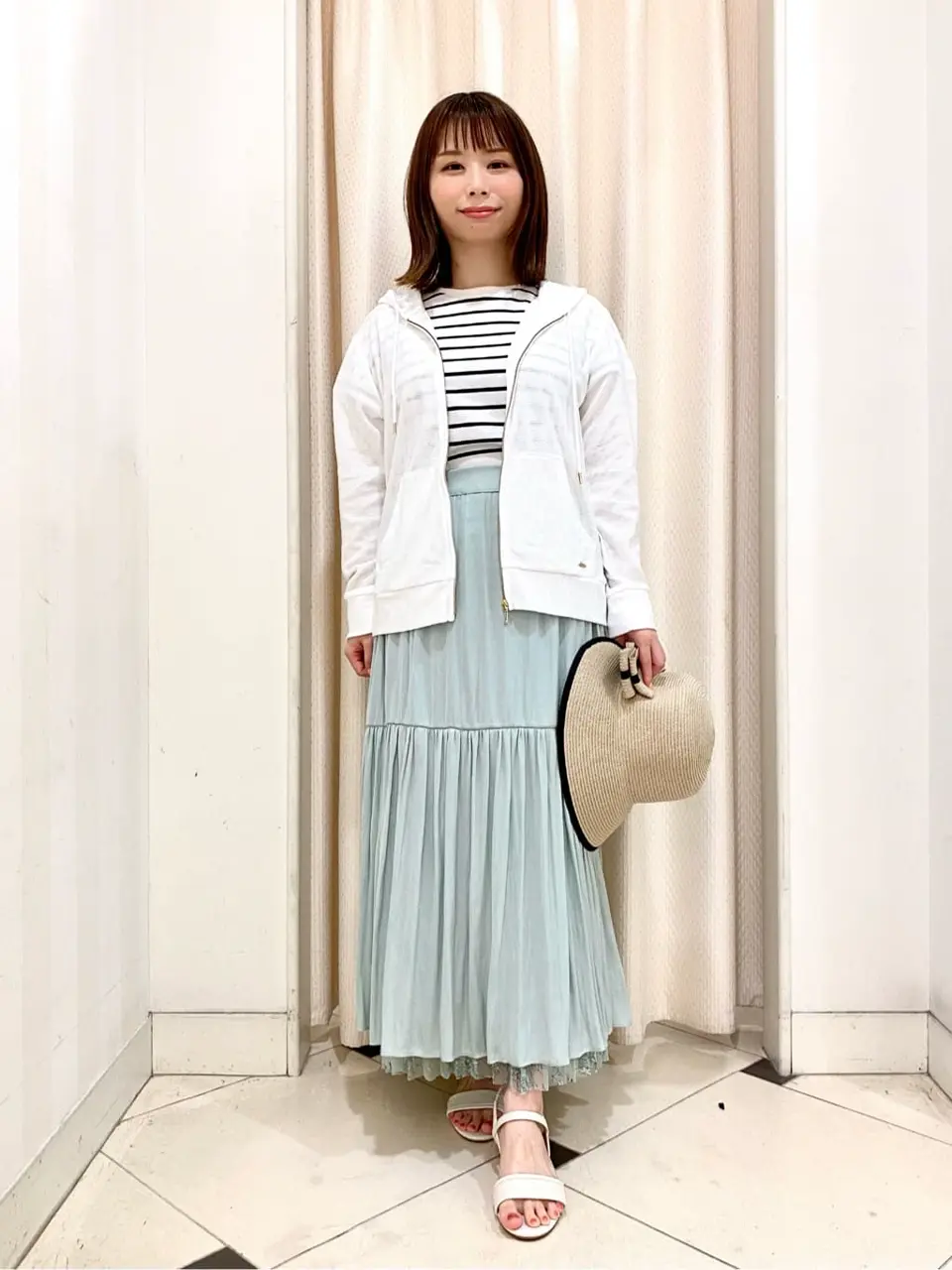 ANY SIS 横尾 コーディネート画像