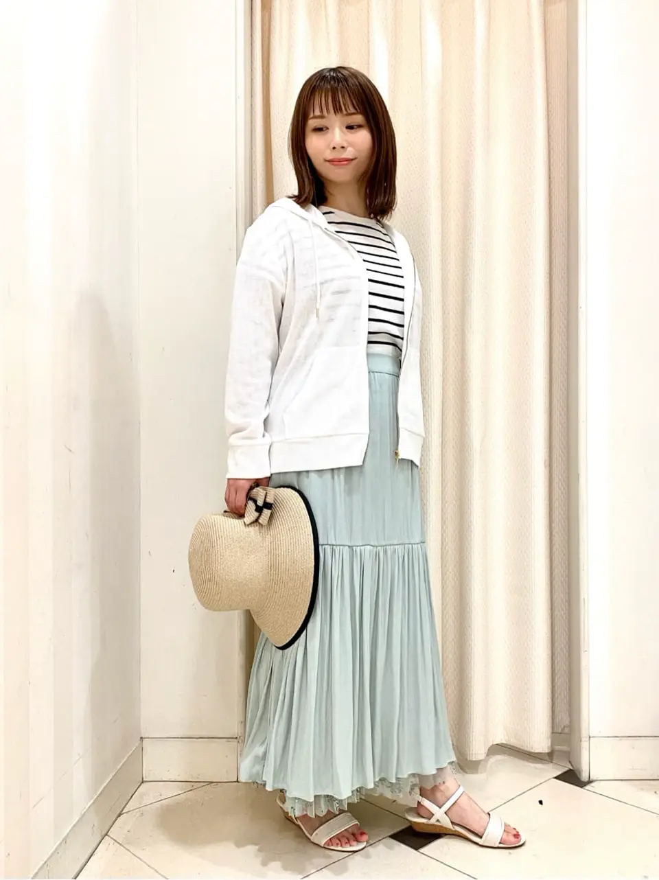 ANY SIS 横尾 コーディネート画像