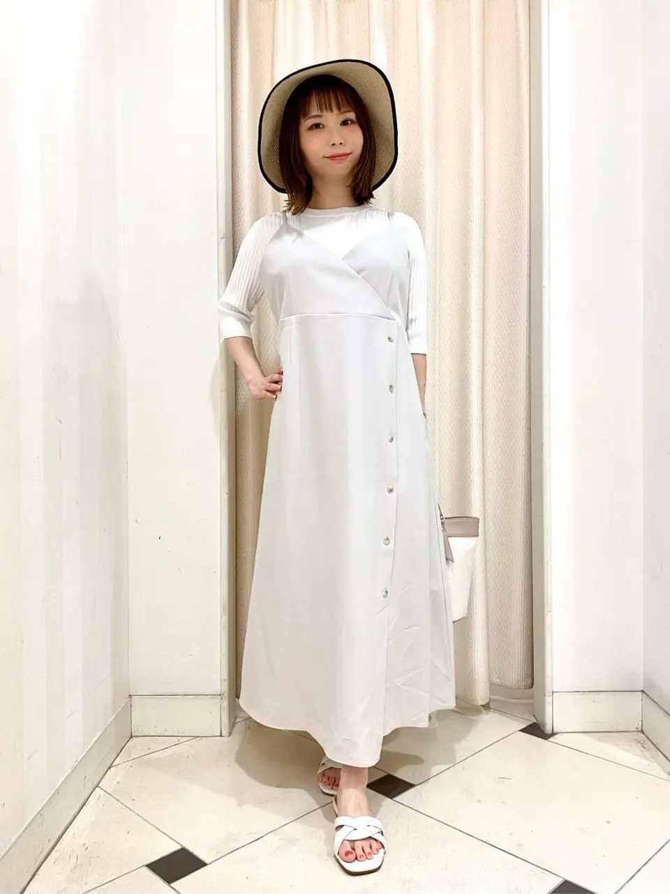 ANY SIS 横尾 コーディネート画像