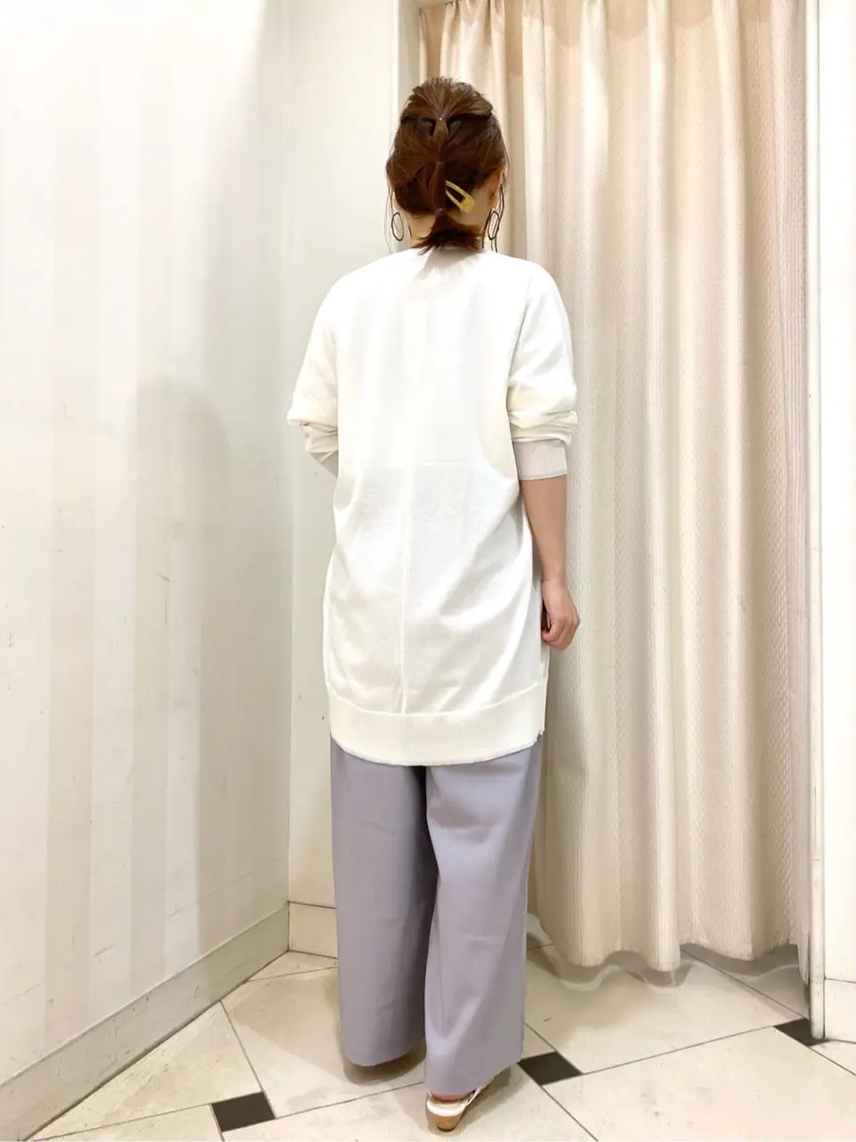 ANY SIS 横尾 コーディネート画像