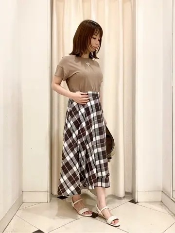 ANY SIS 横尾 コーディネート画像