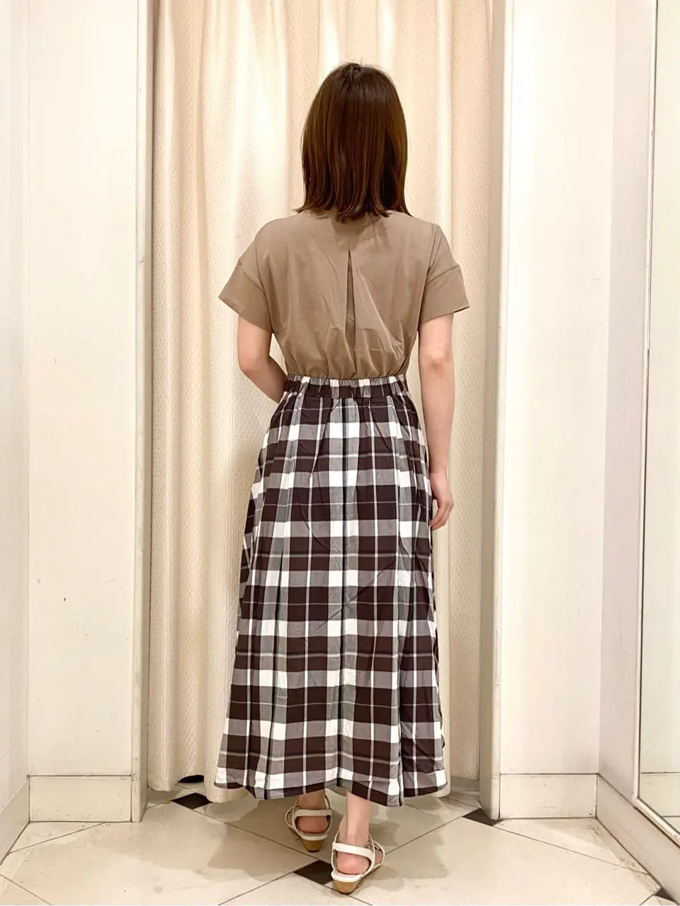 ANY SIS 横尾 コーディネート画像