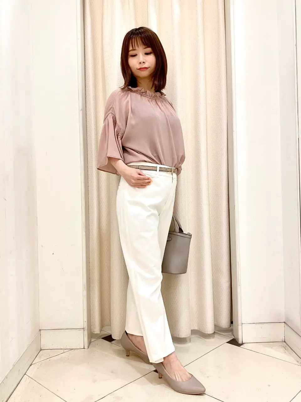 ANY SIS 横尾 コーディネート画像