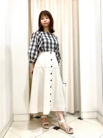 ANY SIS 横尾 コーディネート画像