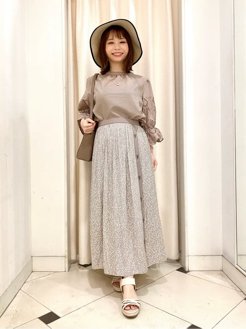 ANY SIS 横尾 コーディネート画像