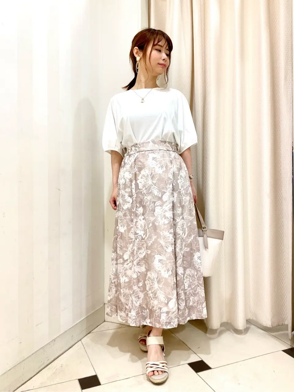 ANY SIS 横尾 コーディネート画像