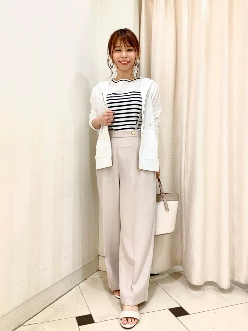 ANY SIS 横尾 コーディネート画像