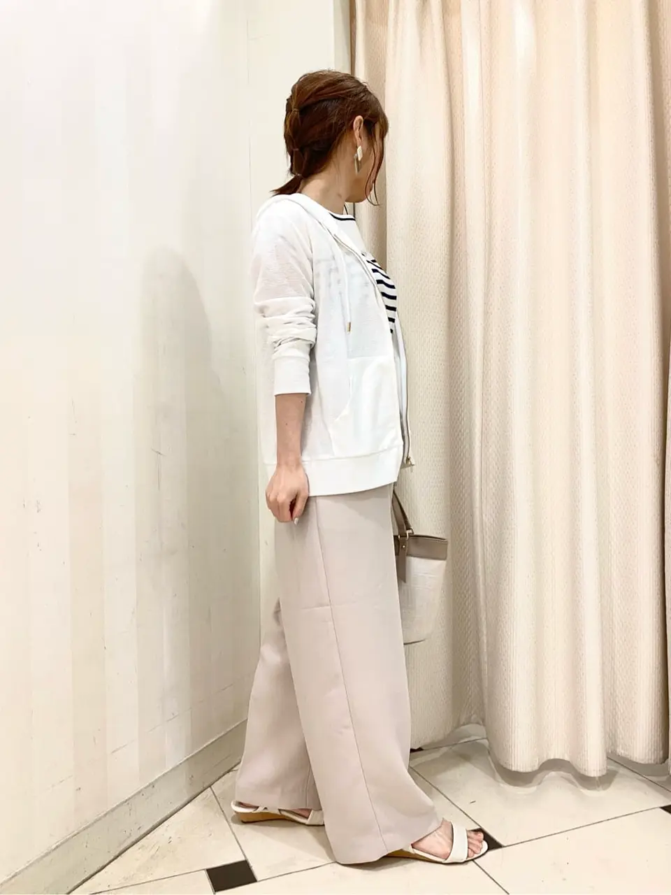 ANY SIS 横尾 コーディネート画像