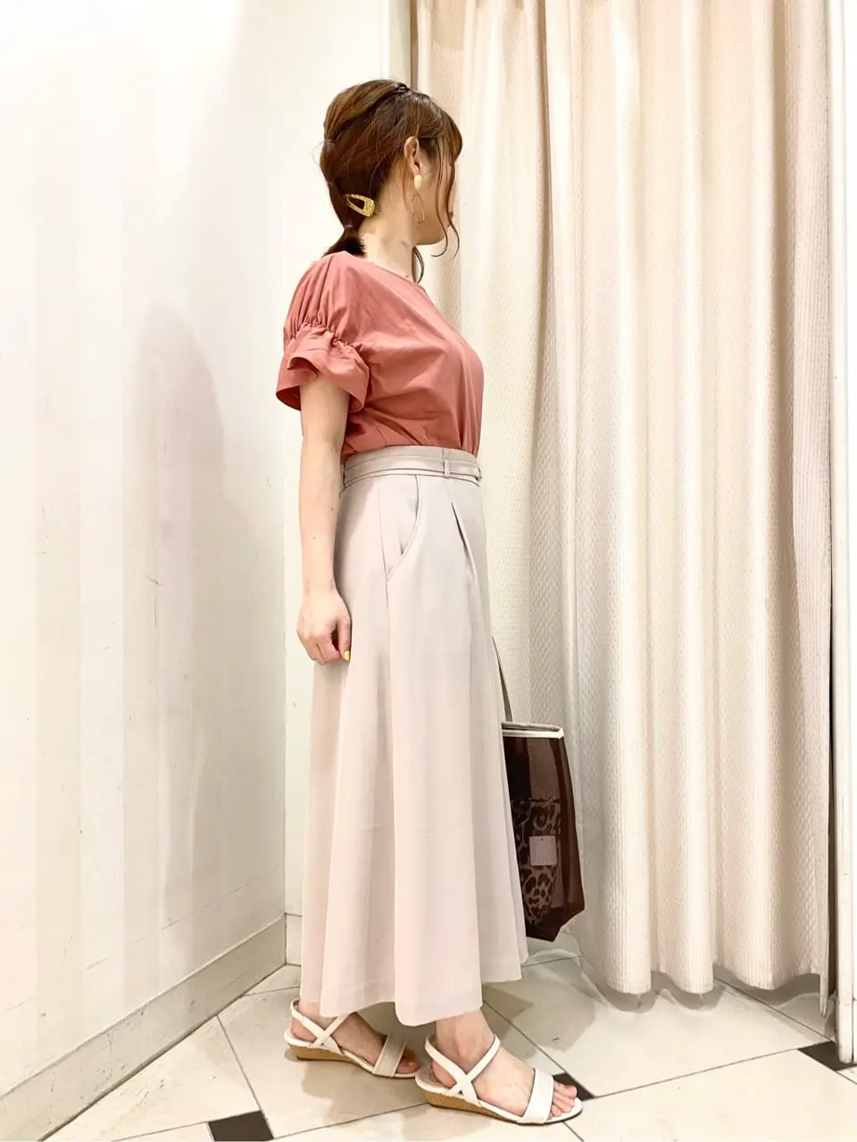 ANY SIS 横尾 コーディネート画像