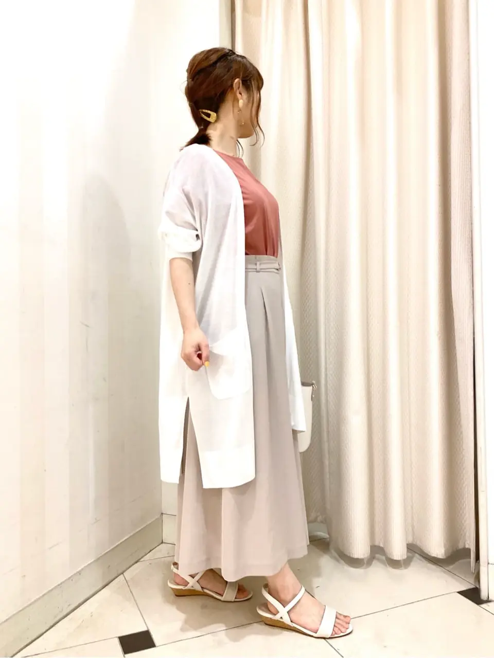 ANY SIS 横尾 コーディネート画像