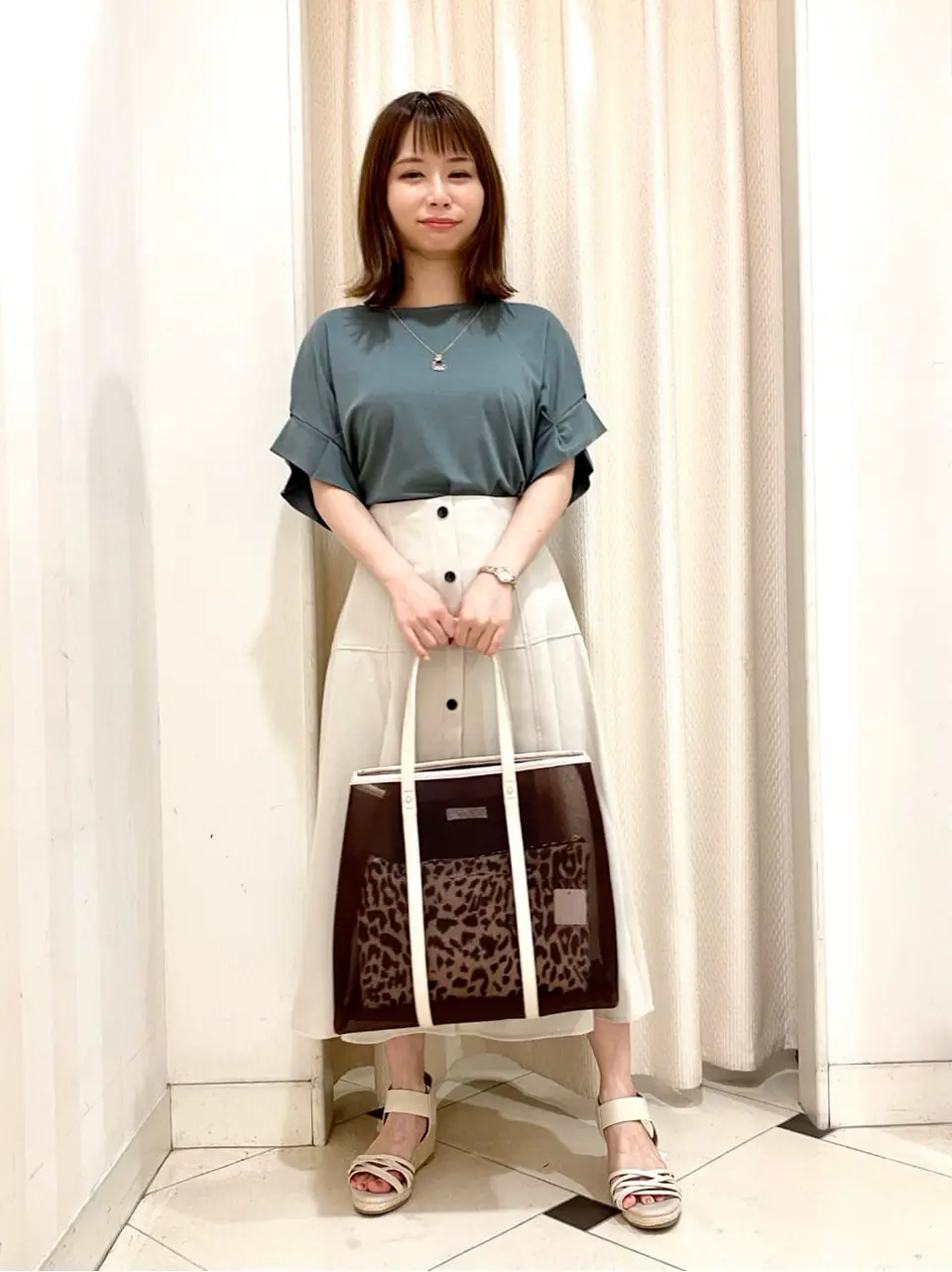 ANY SIS 横尾 コーディネート画像