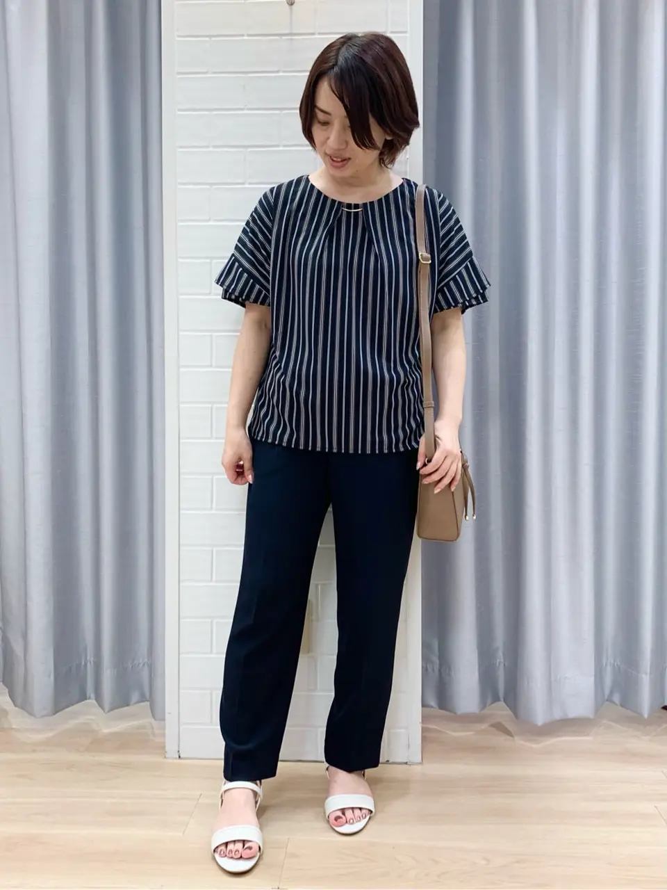 ANY SIS 丸岡 コーディネート画像