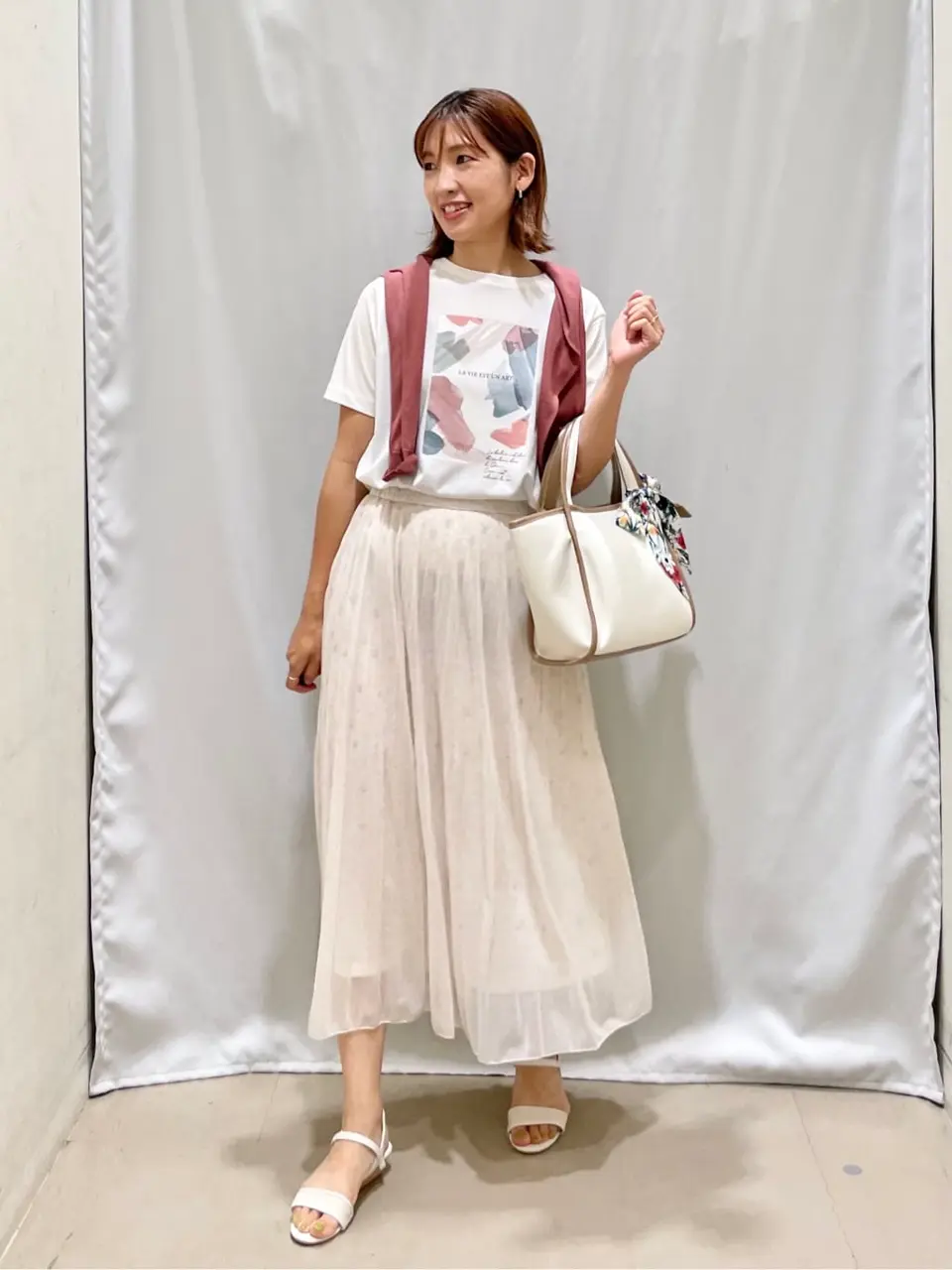 ANY SIS 濱野 コーディネート画像