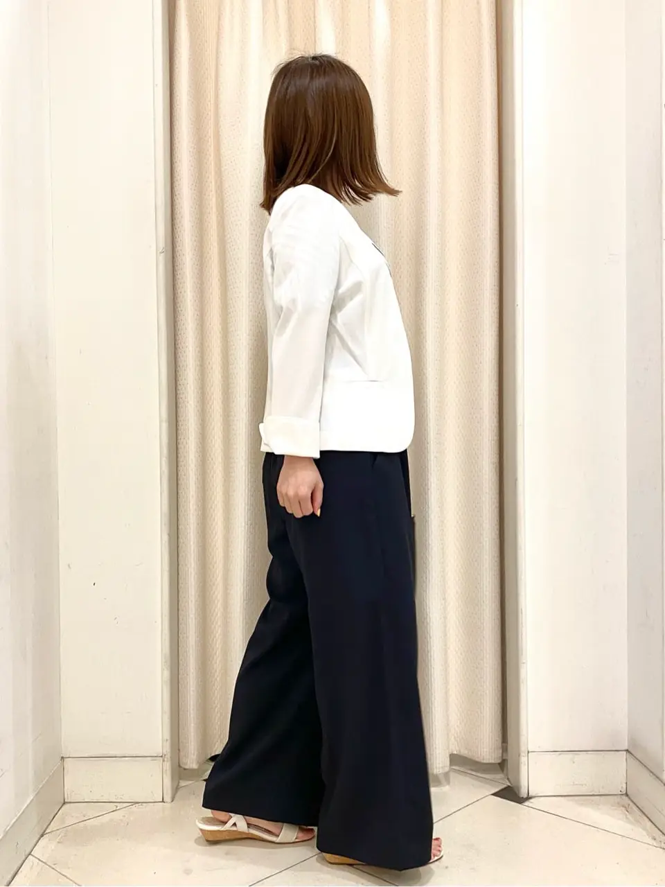 ANY SIS 横尾 コーディネート画像