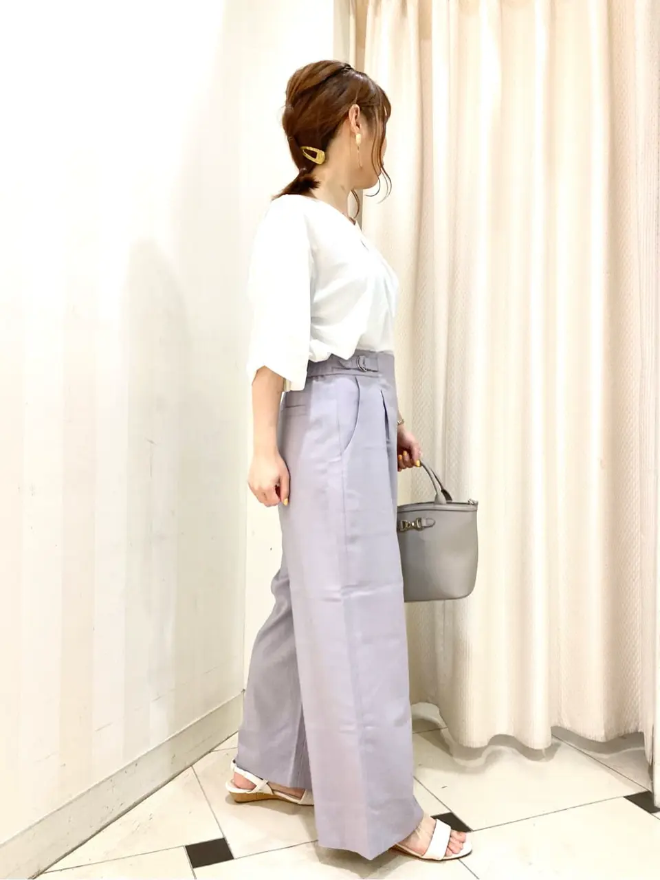 ANY SIS 横尾 コーディネート画像