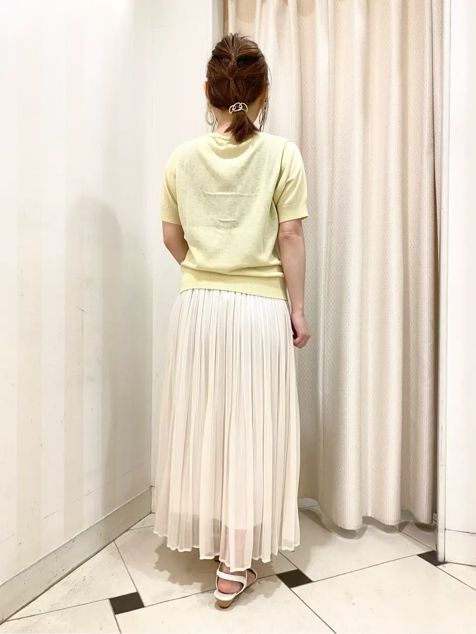 ANY SIS 横尾 コーディネート画像