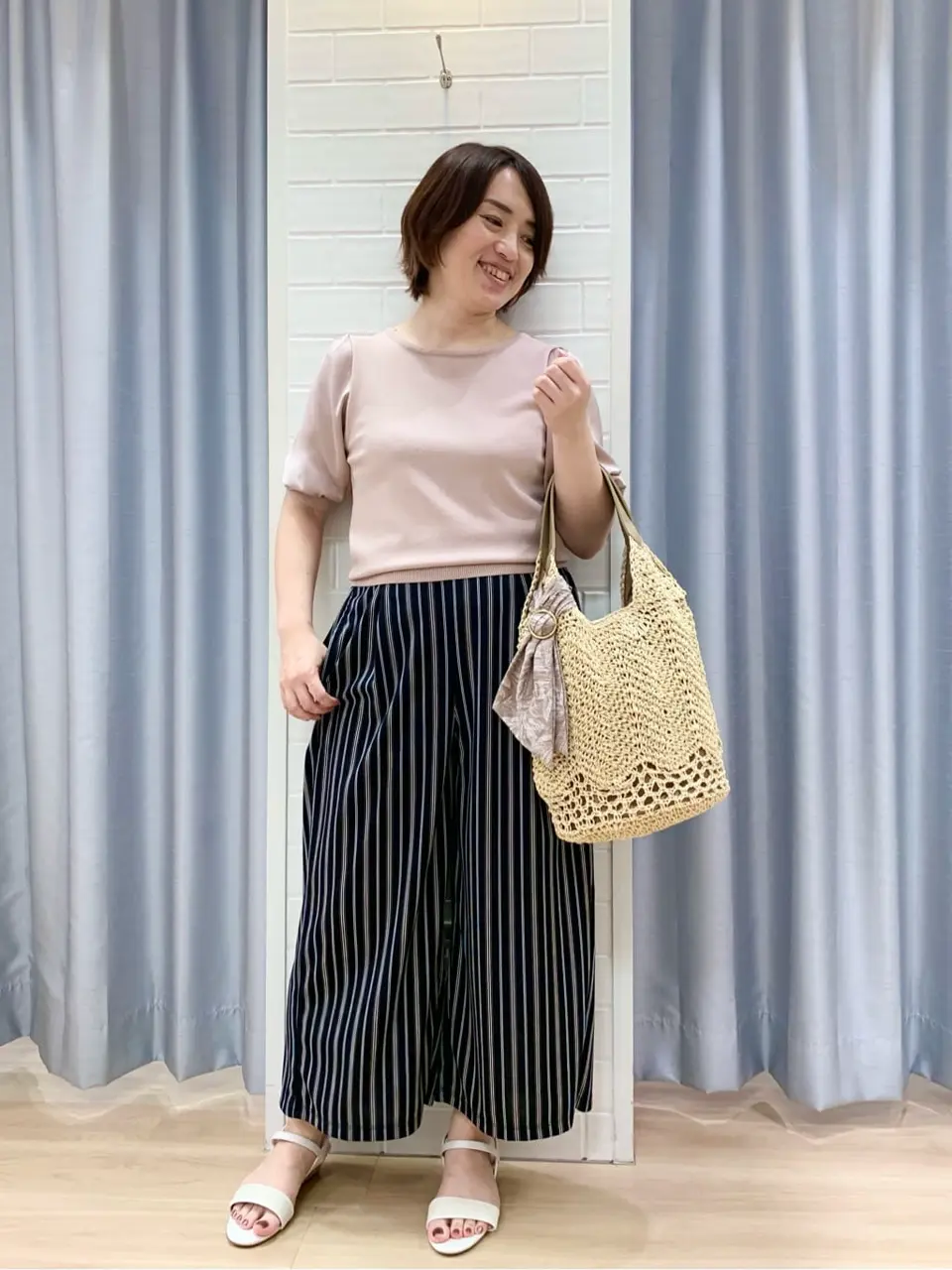 ANY SIS 丸岡 コーディネート画像