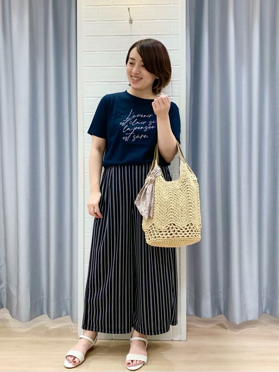 ANY SIS 丸岡 コーディネート画像