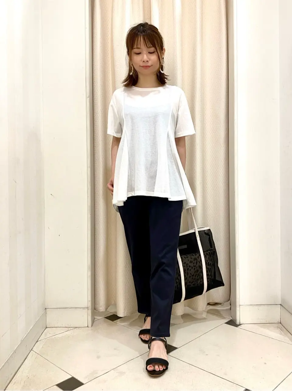 ANY SIS 横尾 コーディネート画像