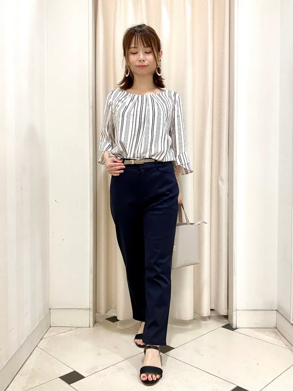 ANY SIS 横尾 コーディネート画像