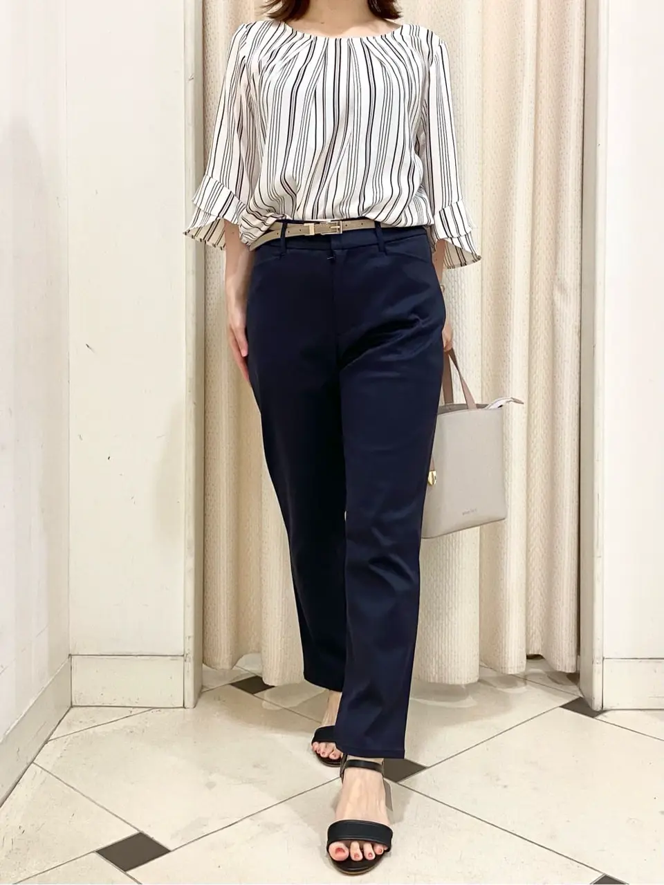 ANY SIS 横尾 コーディネート画像