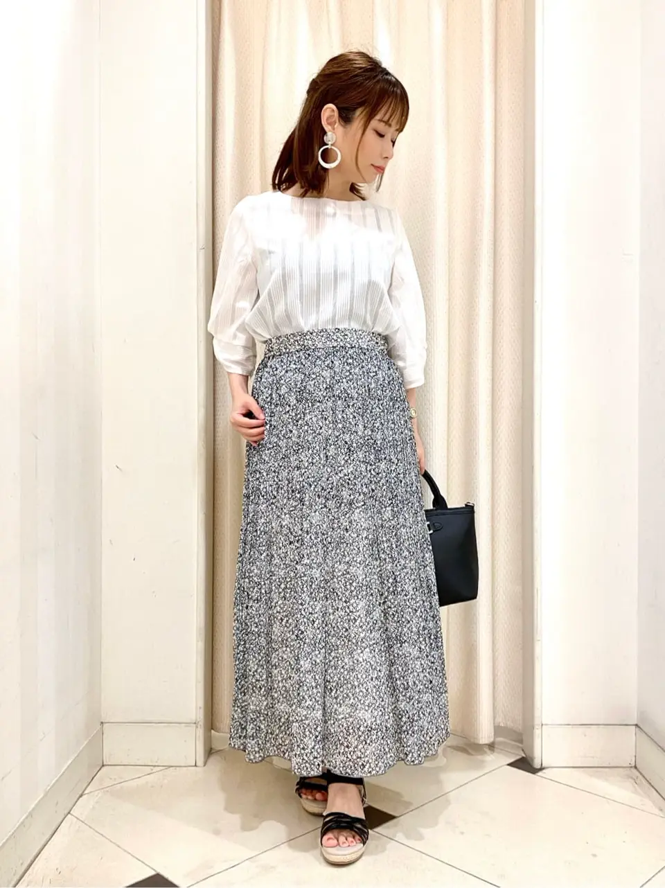 ANY SIS 横尾 コーディネート画像