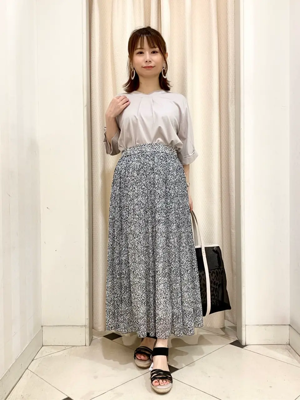 ANY SIS 横尾 コーディネート画像