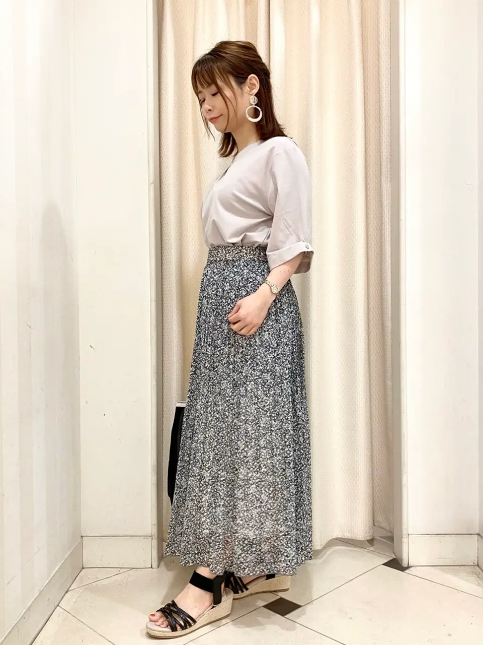 ANY SIS 横尾 コーディネート画像