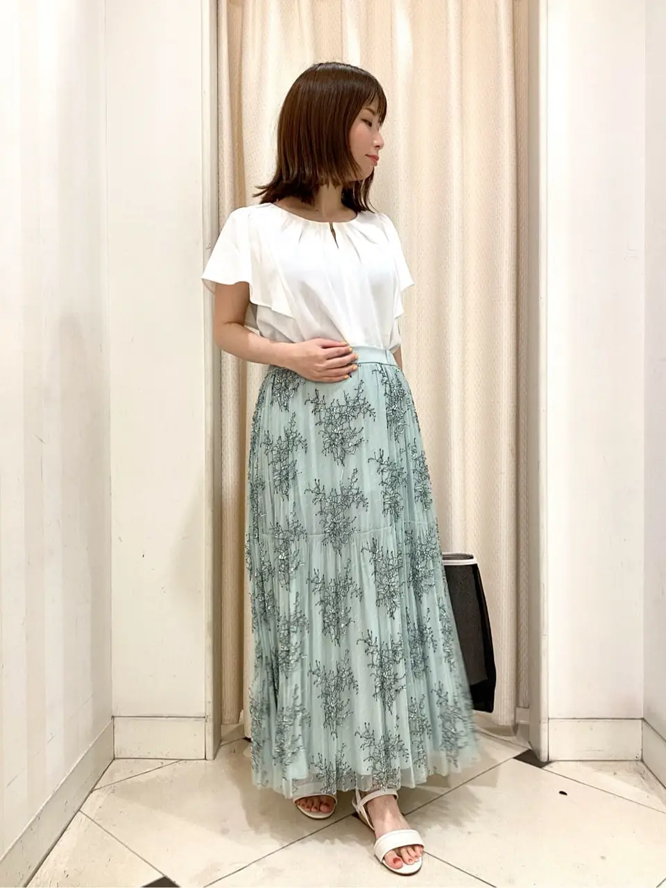 ANY SIS 横尾 コーディネート画像