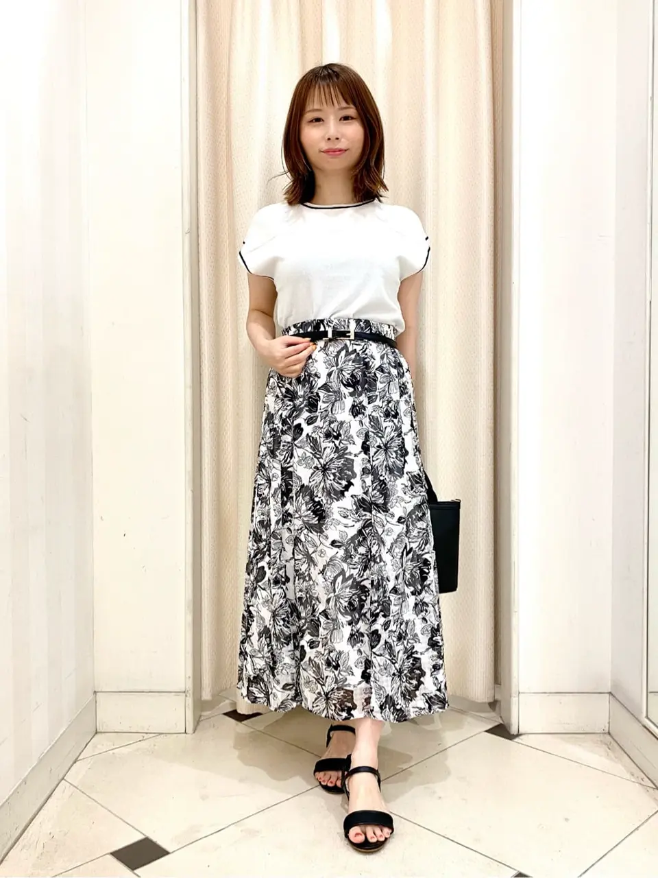 ANY SIS 横尾 コーディネート画像