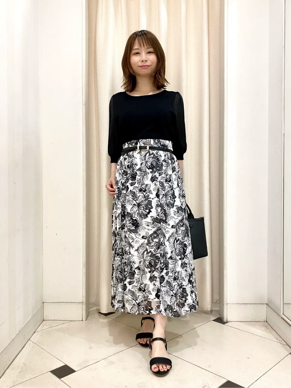 ANY SIS 横尾 コーディネート画像