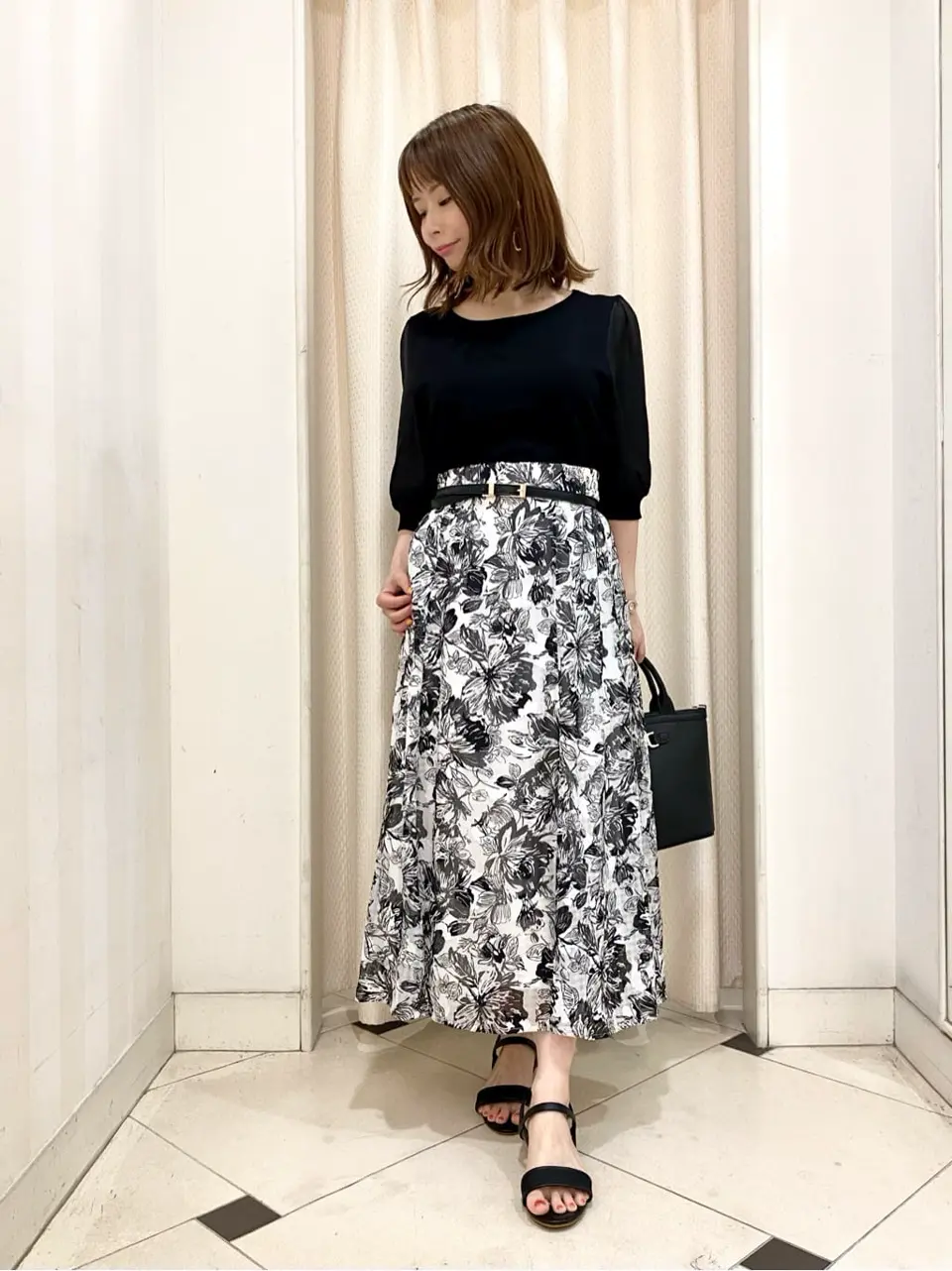 ANY SIS 横尾 コーディネート画像