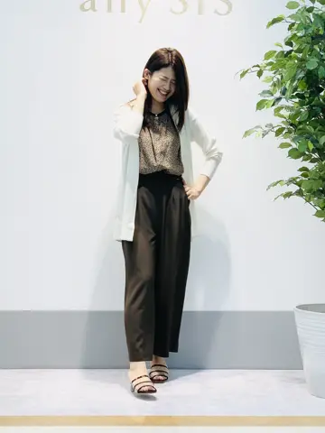 ANY SIS 岡本 コーディネート画像
