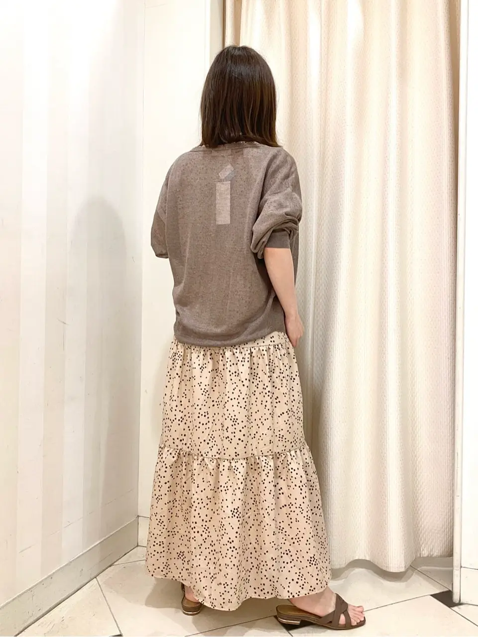 ANY SIS 横尾 コーディネート画像