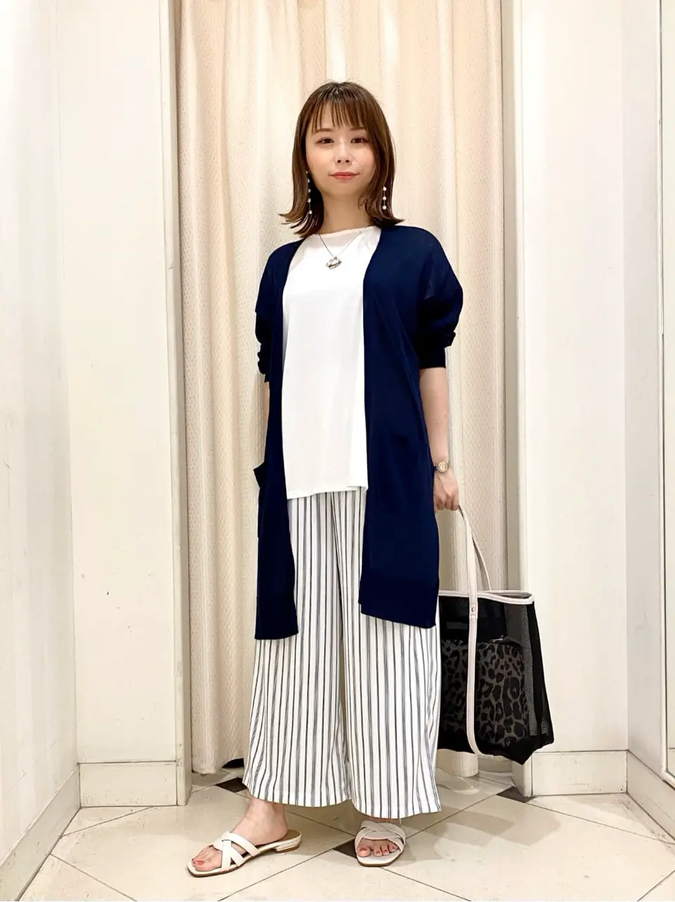 ANY SIS 横尾 コーディネート画像