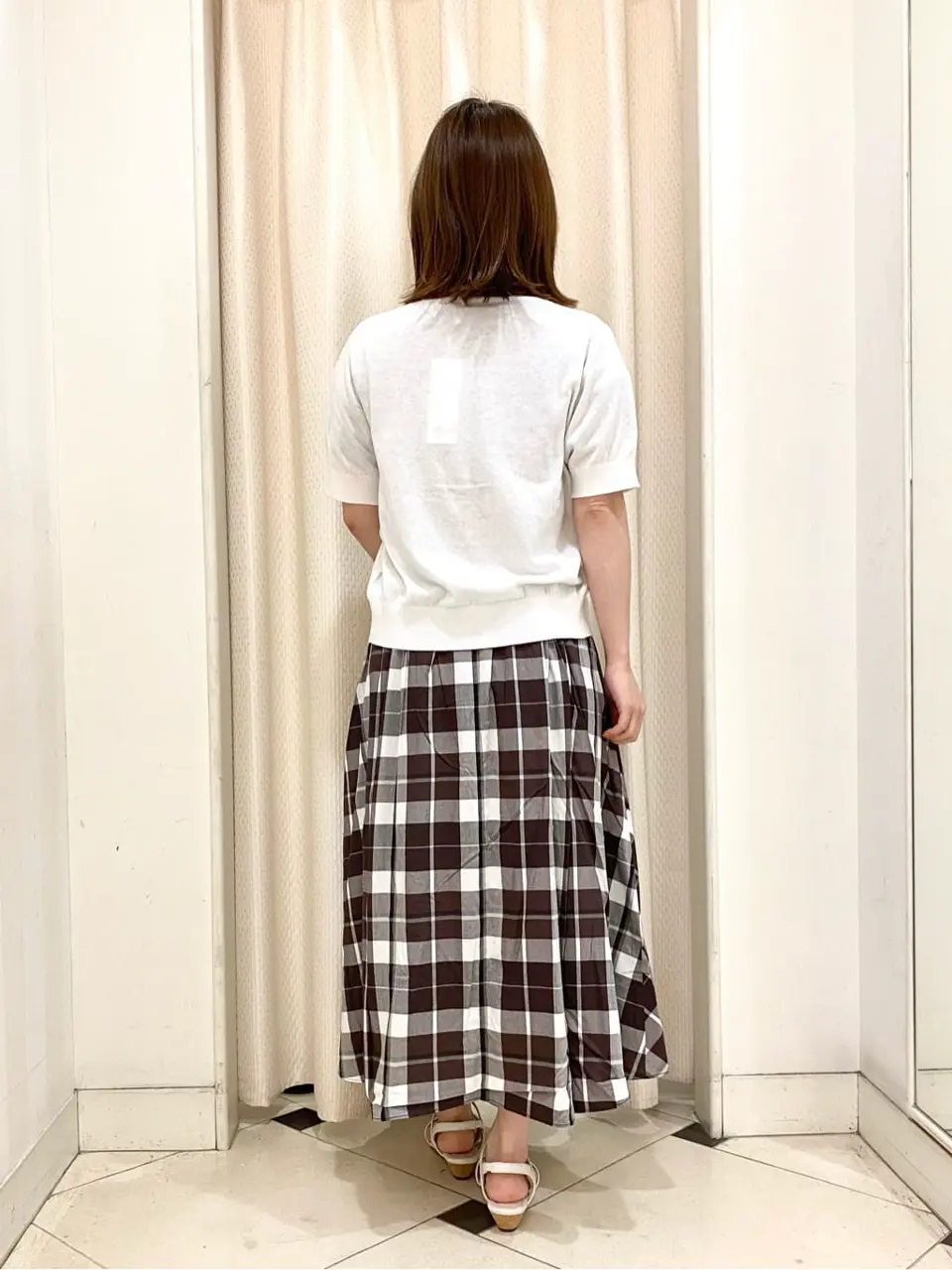 ANY SIS 横尾 コーディネート画像