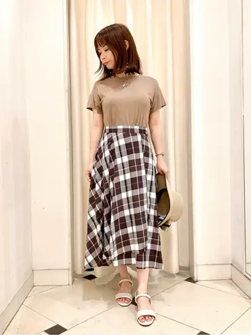 ANY SIS 横尾 コーディネート画像