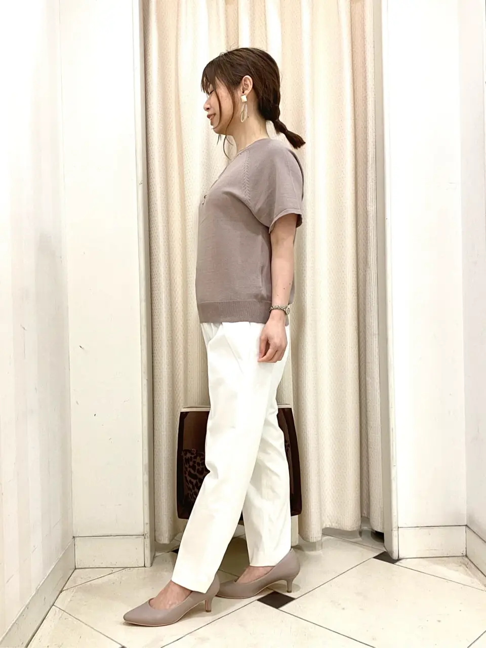 ANY SIS 横尾 コーディネート画像