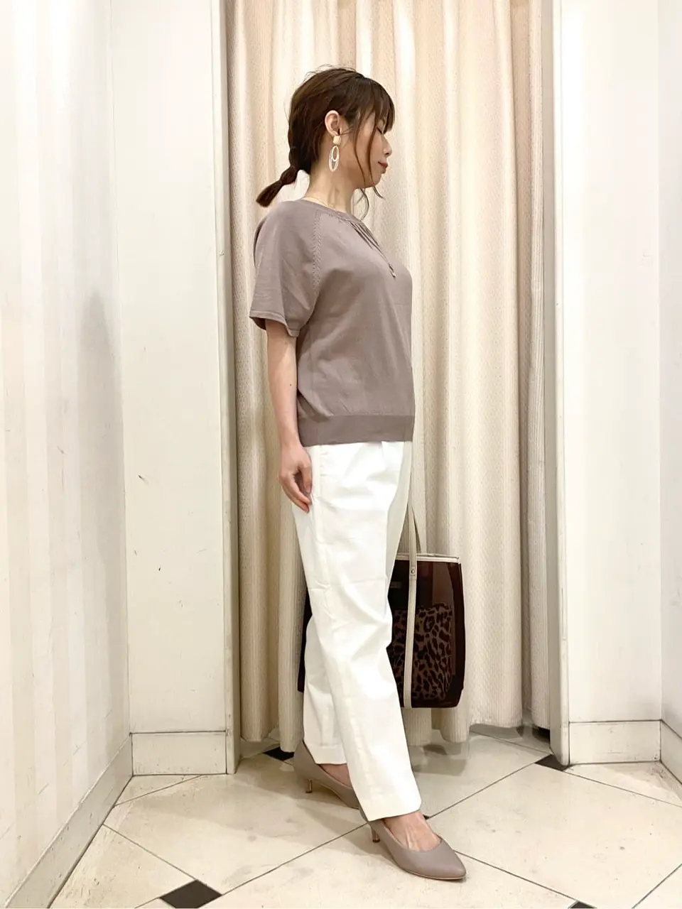 ANY SIS 横尾 コーディネート画像