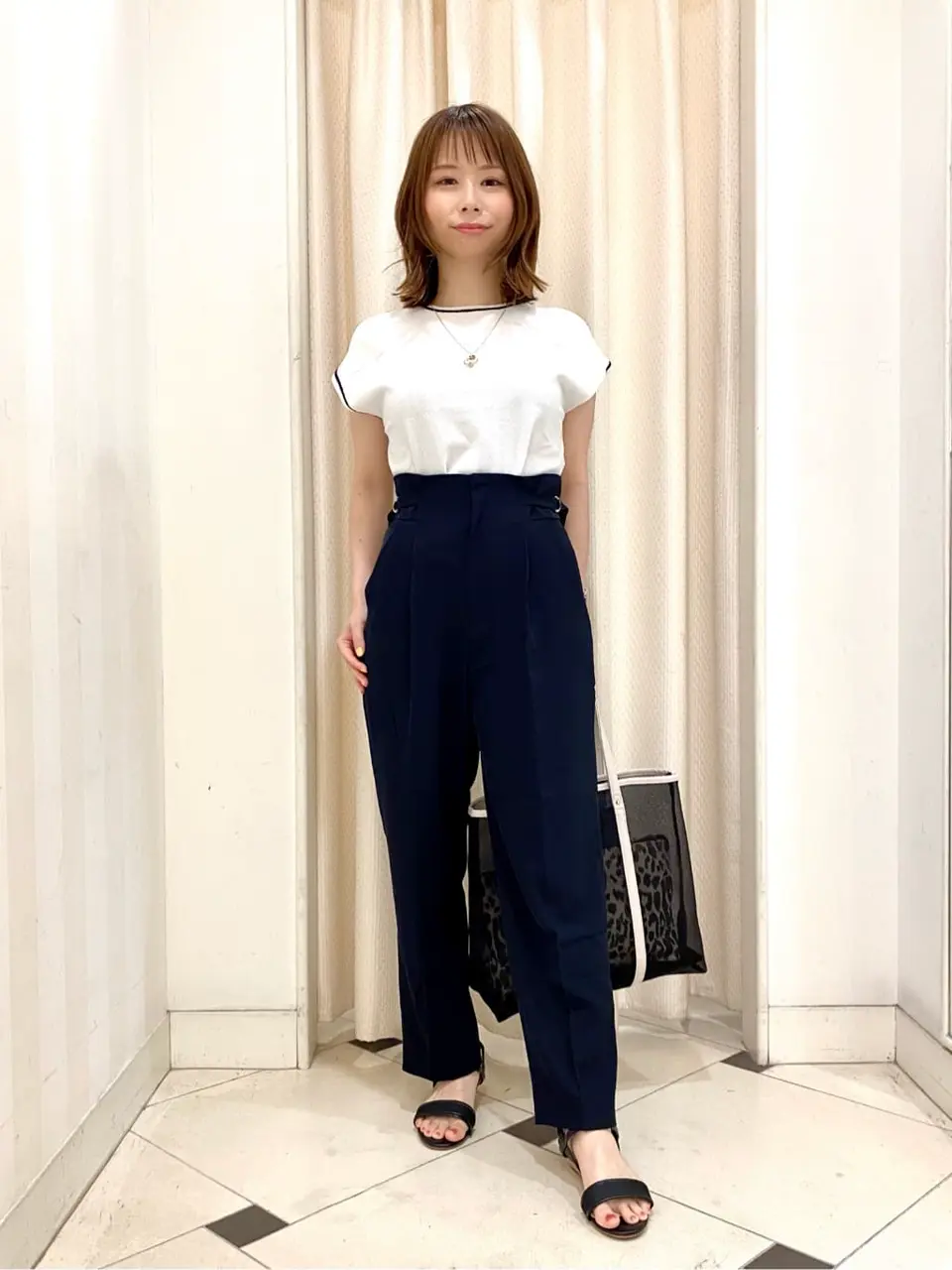 ANY SIS 横尾 コーディネート画像