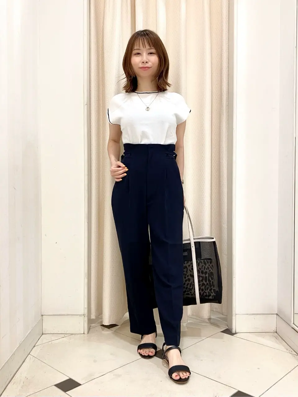 ANY SIS 横尾 コーディネート画像