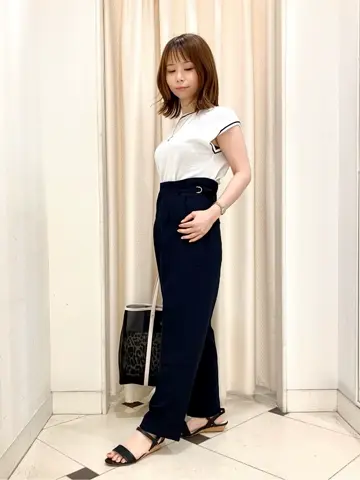 ANY SIS 横尾 コーディネート画像