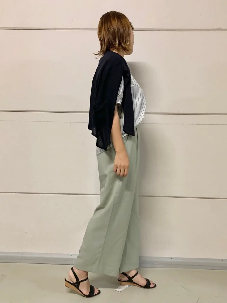 ANY SIS tomo コーディネート画像