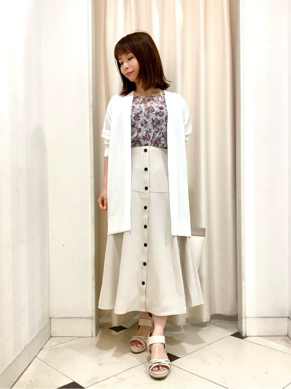 ANY SIS 横尾 コーディネート画像