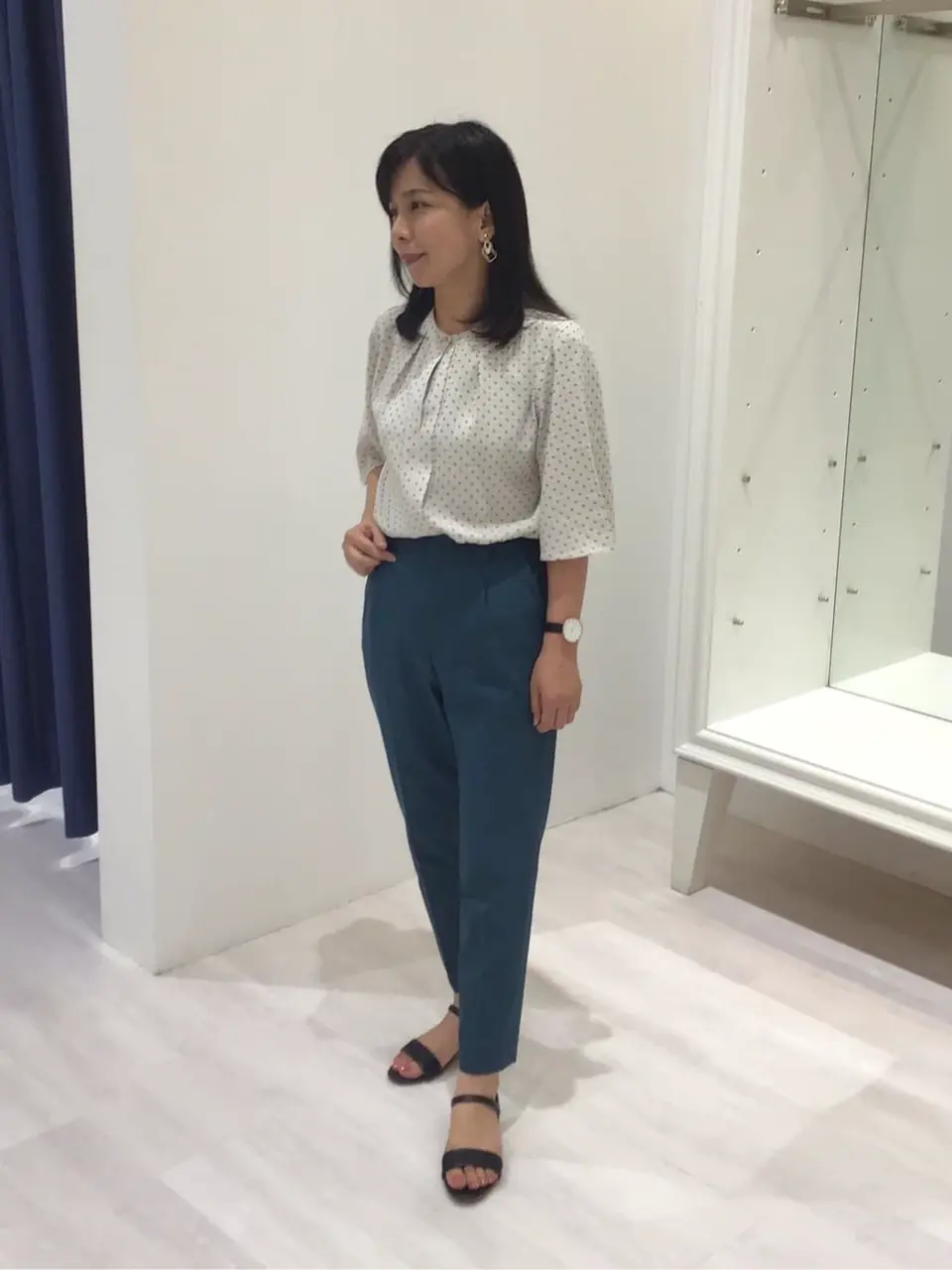 ANY SIS スタッフ コーディネート画像