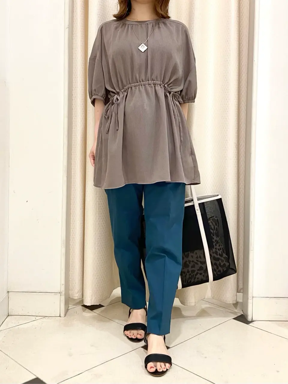 ANY SIS 横尾 コーディネート画像